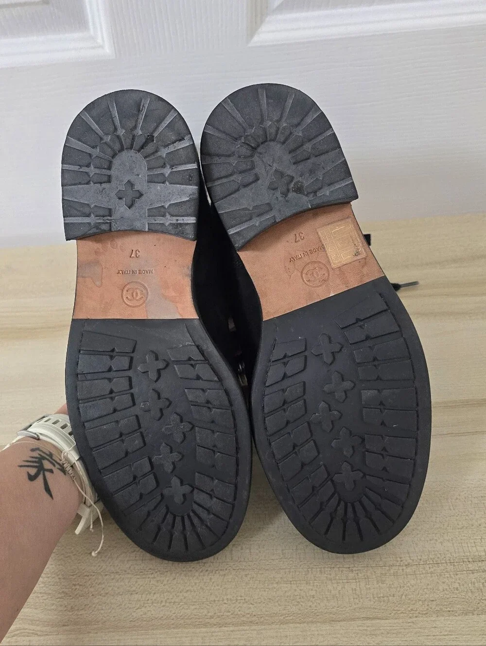 CHANEL authentic black